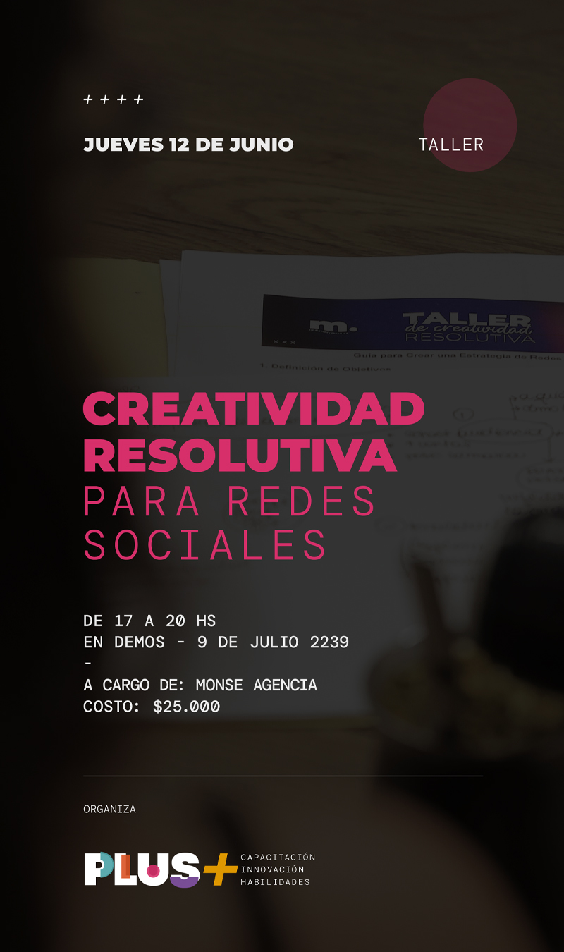 Workshop de Creatividad Resolutiva para Redes Sociales